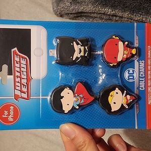Justice League Cable Charms